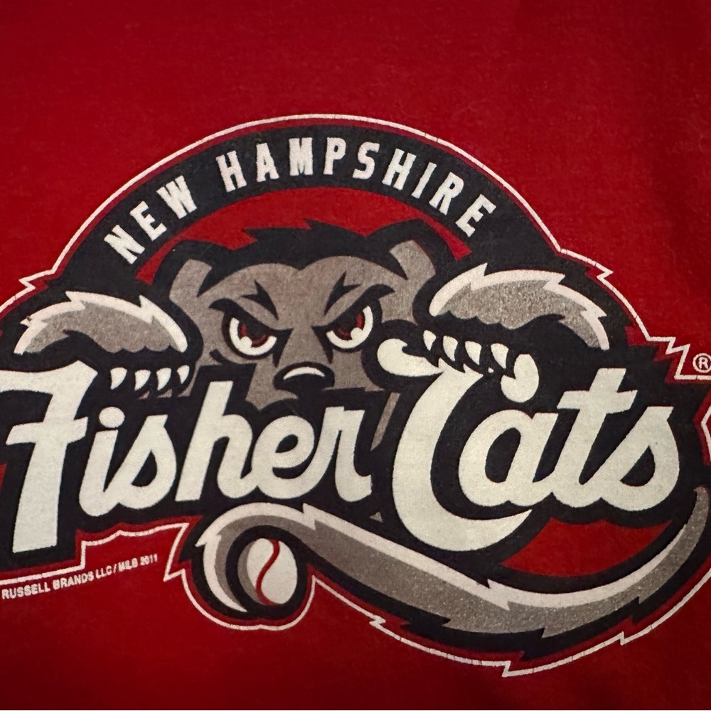 Russell Athletic Red Fisher Cats Kids Tee bundle - Picture 2 of 4